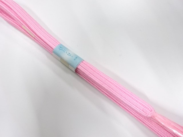未使用品　正絹　手組帯締め